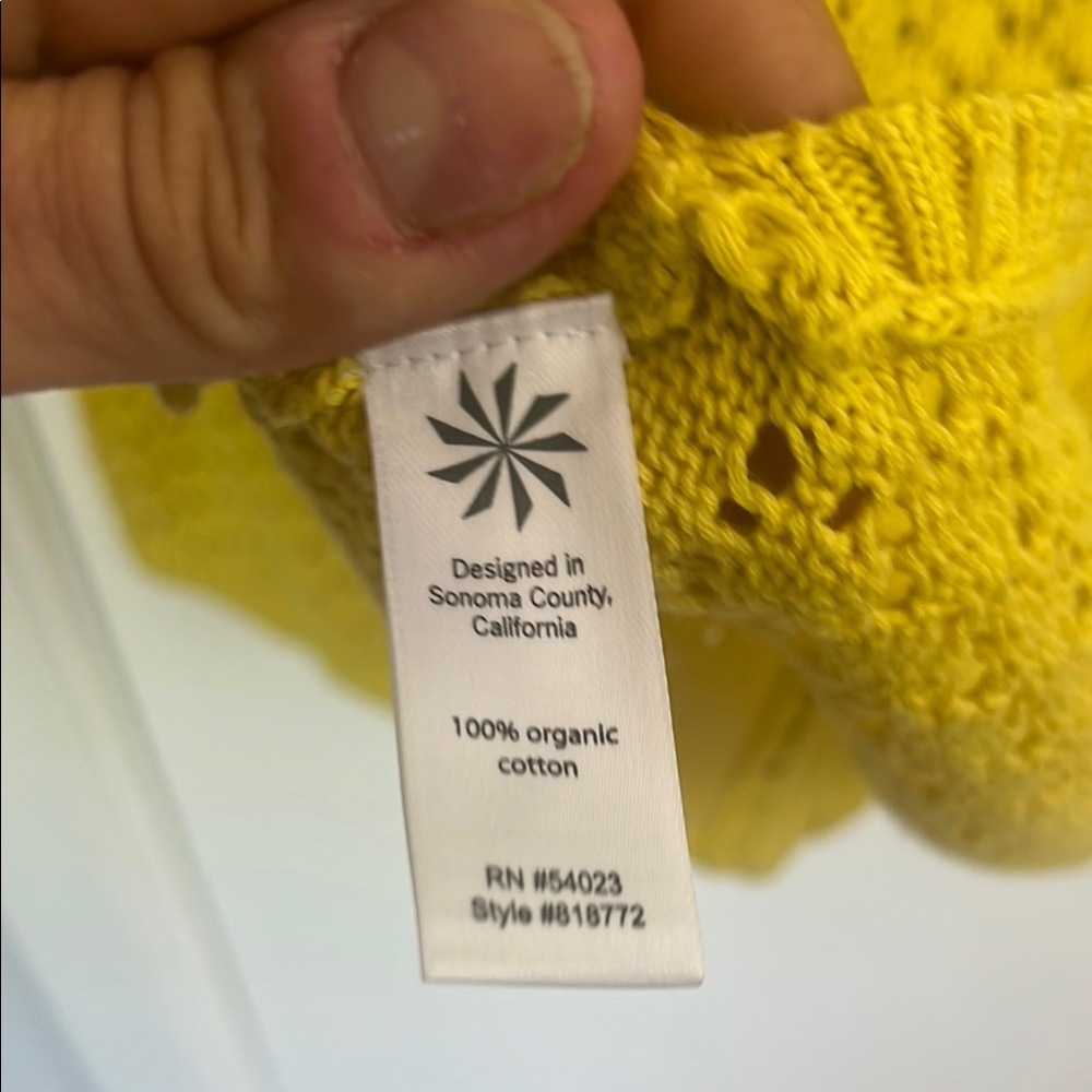 Athleta Crochet Hooded Sweater - Picture 7 of 8